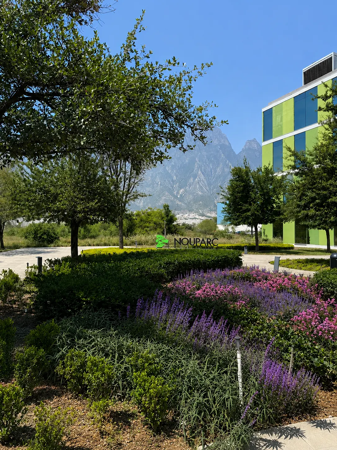 Jardín del campus Nouparc